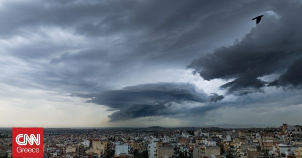 Νέα επιδείνωση του καιρού από την Κυριακή – Έρχεται ψυχρό μέτωπο με χιόνια