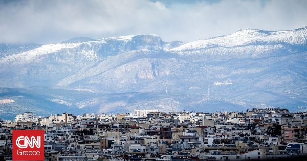 Χιόνια στην Αττική αλλά μόνο στην Πάρνηθα: “Μην μένετε μόνο στον τίτλο των προβλέψεων”