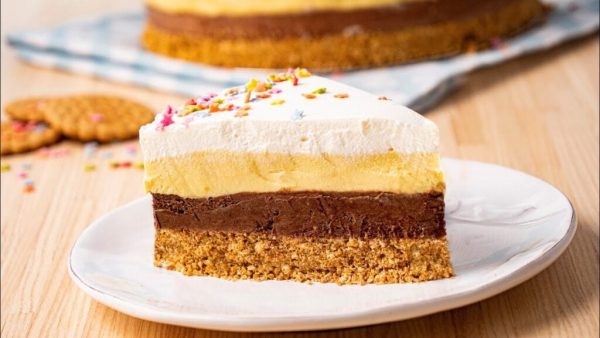 Kinder Cake χωρίς ψήσιμο – Εξαιρετική γεύση και χωρίς εργασία ζύμης