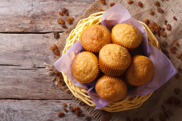 Μπορείτε να προετοιμάσετε αυτά τα muffins σε λίγα λεπτά. Δεν χρειάζεστε καν μπλέντερ