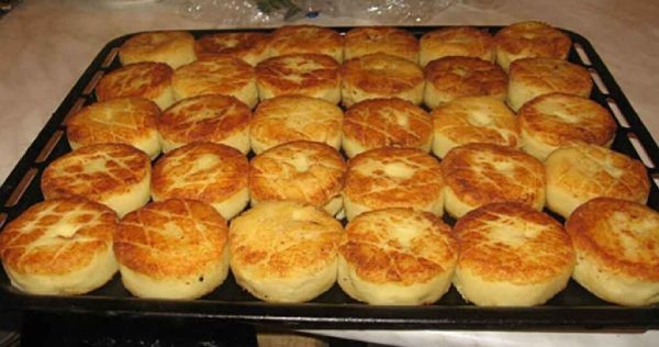 🥔 Τραγανές πατάτες πατάτες γεμισμένες με τυρί και ζαμπόν
