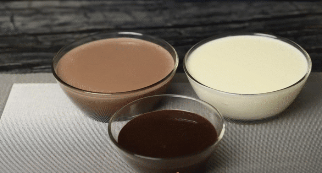 Perfect Chocolate Three -Layer Virgin Cotta σε γυαλιά - ουρανός στο στόμα!