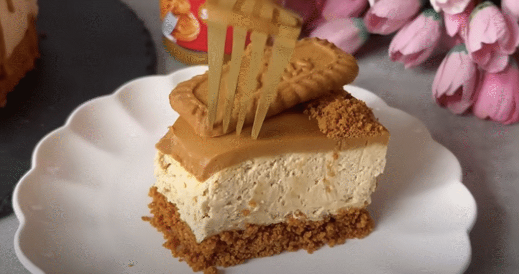 Undaked Lotus Biscoff Cheesecake με τυρί Cottage -Lotus - απλή και εύκολη προετοιμασία!