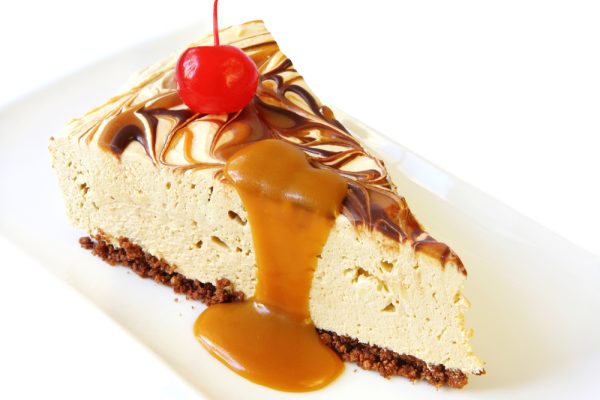 Boston Cheesecake με λευκή σοκολάτα και salk. Είναι τόσο κρεμώδες που λιώνει στο στόμα